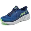 Image de Skechers Homme Max Cushioning Endeavour Exciton Slip-In ENTRAINEUSE, Navy Textile, 44 EU