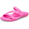 Image de Crocs Kadee II Tong, Rose Délicat, Femme, EU 39-40 | Tong Croslite légère; entredoigt souple; semelle amortie; résiste à l'eau; confort Crocs iconique toute la journée