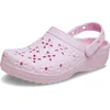 Image de Crocs Classic Floral Cut-Out Clog 42-43 EU Pink Milk
