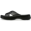 Image de Crocs Femme Classic Womens Cross Strap Sandales, Black, 34/35 EU