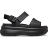 Image de Crocs Sandales Soho pour femme, Noir, 39/40 EU | Sandales décontractées