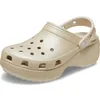 Image de Crocs Sabots Classiques à Paillettes pour Femme, Champagne, 36 EU Femme