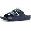 Image de Crocs Sandales plates Saturday Sandal M pour homme, bleu marine, 44 EU, bleu marine, 45/46 EU