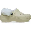 Image de Crocs Classic Platform Fuzz Lined Clog 38-39 EU Bone