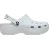 Image de CROCS Sabots à plateforme classiques WMNS Gris