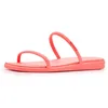 Image de Crocs Femme Miami Two Strap Sandal Plate, Guava, 38 EU