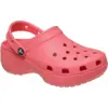 Image de CROCS Sabots à plateforme classiques WMNS Orange