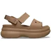 Image de Crocs Sandales Soho Y Strap pour femme, Sépia, 37 EU