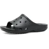 Image de Crocs Saturday Slide W à enfiler pour femme, noir, 36 EU, Noir, 34/35 EU