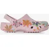 Image de Classic Clog Print Fleur Rose/orange