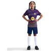 Image de FC Barcelone Academy Pro, Nike Dri-FIT Haut de Football à Manches Courtes pré-Match pour Enfants Plus âgés, HJ8070