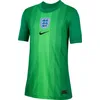 Image de England 2025/26 Stadium Goalkeeper Nike Dri-FIT Maillot de Football à Manches Courtes pour Enfants Plus âgés IF3959