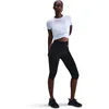 Image de Nike DF One HR Capri WT Legging pour Femme, Noir et Blanc, Taille XS