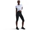 Image de Nike DF One HR Capri WT Legging pour Femme, Noir et Blanc, Taille L