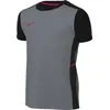 Image de Nike DF Acd25 SS -Pd T-Shirt pour Enfants Cool Grey/Black/Bright Crimson 13/15 Ans