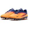 Image de Nike Homme JR Phantom 6 Low Club FG/MG EH Sneaker, Multicolore, 36 EU