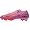Image de Nike Homme Mercurial Vapor 16 Elite AG-Pro Low-Top-fußballschuh Chaussure de Football, Magic Flamingo Black Total Crimson, 43 EU