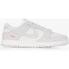 Image de Dunk Low Suede Mini Swoosh Blanc/rose