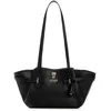 Image de GUESS Femme Yesba Girlfriend Shoulder Satchel Sac à bandoulière, Noir, Taille Unique
