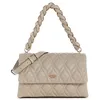 Image de GUESS sac à épaule bandoulière Maxine Flap Crossbody Light Taupe