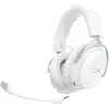Image de HyperX Cloud III S, Casque Gaming sans Fil, Bluetooth/2,4 GHz, PC/PS5/Xbox, jusqu'à 200h de Batterie, transducteurs 53 mm, DTS, Micro 10 mm, Blanc
