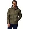 Image de Columbia Manteau à capuchon en duvet 22 II, tissu durable résistant à l'eau, pouvoir gonflant de 650, technologie de thermoscellage, reliure robuste, poches zippées sécurisées - Hommes