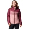 Image de Columbia Femme Powder Pass Jacket Doudoune, Gomme Rose, Figue, Vin Riche, XS EU