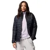 Image de Columbia Manteau Powder Pass, résistant à l'eau, isolant écologique, ourlet réglable, poches sécurisées, protection du menton - Femmes