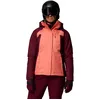Image de Columbia Femme Snowy Summit Insulated Jacket Veste De Ski, Alpenglow, Teinture Croisée Vin Riche, XL EU