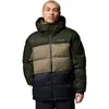 Image de Columbia Manteau de style piste, réfléchissant la chaleur omnidirectionnelle, déperlant avancé, capuchon réglable, jupe pare-neige, poche pour forfait de ski, poche intérieure de sécurité - Hommes