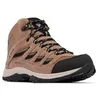 Image de Columbia Chaussures imperméables Crestwood Mid, conçues pour l'aventure, amorti léger, adhérence antidérapante, confort respirant - Hommes