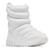 Image de Columbia Snowtrot Peak Ox Bottes de Neige Femme, Blanc/Graphite, 38 EU