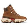Image de Sorel Bottes imperméables Kinetic Impact Conquest Plus pour Femme, Marron Velours/Tabac, 7