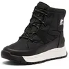 Image de Sorel Femme Whitney III Mid WP Botte Tendance, Black, Sea Salt, 39 EU
