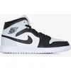 Image de Air Jordan 1 Mid Blanc/marine/bleu