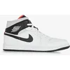 Image de Air Jordan 1 Mid Blanc/noir