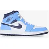 Image de Air Jordan 1 Mid Blanc/bleu