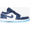 Image de Air Jordan 1 Low Blanc/marine