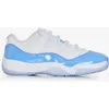 Image de Air Jordan 11 Low Retro Blanc/bleu
