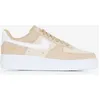 Image de Air Force 1 Low Suede Mini Swoosh Beige/blanc