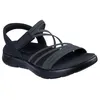 Image de Skechers Sandales Plates GO Walk Flex Emma pour Femme, Noir, Pointure 39
