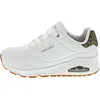 Image de Skechers Max Cushioning DeltaRoad Chaussures de Course pour Homme, Durabuck Tri en Daim imprimé léopard Blanc, 41 EU