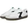Image de Skechers Homme Hotshot Relegate Slip-In ENTRAINEUSE, White Duraleather/Suede/ Black Trim, 45 EU