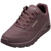 Image de Skechers Femme Uno Stand On Air Baskets, Burgundy Duraleather, 37 EU