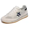Image de Skechers Baskets Skx 92-Perfectly Shimmered pour Femme, Ivoire/Bleu Marine, 39 EU