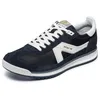 Image de Skechers Skx 92 Spective Baskets pour Homme en Cuir Noir et Textile Blanc PU 41 EU