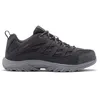 Image de Columbia Chaussures de randonnée imperméables Crestwood pour Homme, Monument Gris foncé, 40.5 EU