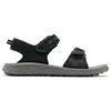 Image de Columbia Konos Hiker Sandales de sport et d'extérieur à 2 sangles pour homme Noir/titane II Pointure 48