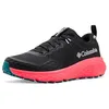Image de Columbia Konos TRS Chaussures de randonnée et de Trekking pour Femme, Noir Fluo Sunrise, 41.5 EU