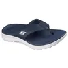 Image de Skechers GO CONSISTENT Sandal 2.0 Canton Tongs pour Homme, Bleu Marine synthétique/Bordure Blanche, 44 EU